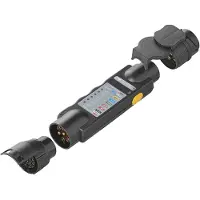 Proplus Fiche testeur 7-broches 12 V + 2 adaptateurs 343524.