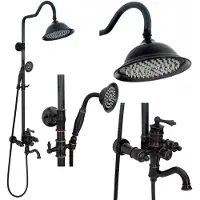 REA Doucheset Vintage Old Black
