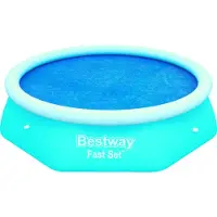 Bestway Isolerend Noppenfolie – Ø 244 cm Solar Afdekzeil Rond zwembad
