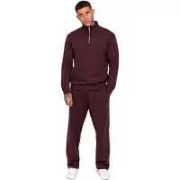 Enzo Milano | Heren Trainingspak met Half-Zip Sweatshirt
