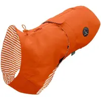 Hunter Pet regenjas voor honden, model Milford, maat: 60 cm, kleur: oranje