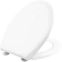 Cornat toiletzitting Tarox Plus, wit, met automatische zachte sluiting