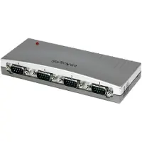 StarTech.com .com ICUSB2324, USB, Seriële poort, Zilver, Kunststof, CE-markering, FCC-certificering, RoHS-conform, 1 Watt
