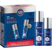 Nivea Anti-age power set Serum en hydraterende verzorging Gezichtsverzorgingsset 1 st