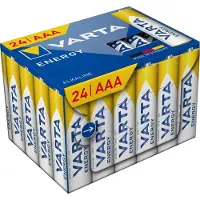 Varta Energy alkaline AAA Batterijen 24 Stuks