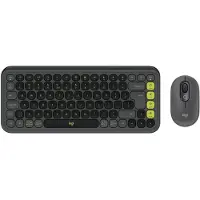 Logitech Pop Icon Combo toetsenbord en muis set Grafiet