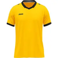 Jako T-shirt Glory KA, geel/zwart