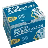 Giotto Mercurius schoolbordkrijt wit stofvrij 100 stuks - schoolbord krijt.