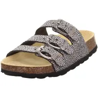 Superfit Dames Slippers met voetbed, zwart, model 0020