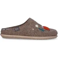 Toni pons Charlie heren wollen slippers, beige, maat 46