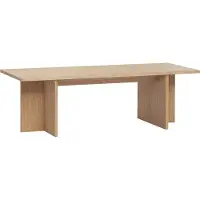 Hubsch Eiken houten salontafel - naturel