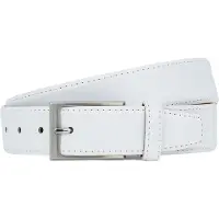 Lindenmann leren heren riem - wit