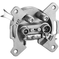 Goobay 4-Hole Antenna Stub/End Socket