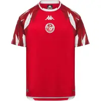 Kappa Tunesië Uitshirt | Kombat 2026-27 | Gemaakt van gerecycled polyester (Hydro-Way)