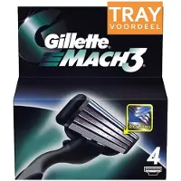 Gillette MACH 3 SCHEERMESJES 10 X 4 STUKS