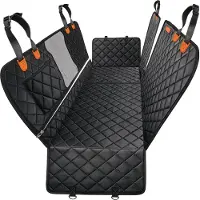 Jake and Jacky Hondendeken Auto Achterbank en Kofferbak Luxe - Autodeken hond - Beschermhoes - Hondenkleed - Inclusief Opbergtas & Autoriem - 137x148 cm