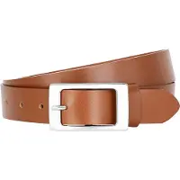 Lindenmann dames leren riem - cognac