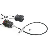 OEM Hangmotor, freesmotor, frees, 190W, 500-22000 tpm, 0-4 mm boorkop, benodigdheden voor goudsmeden