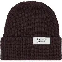 Tommy Hilfiger Muts chocoladebruin / wit