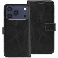 My Style Flex Wallet iPhone 18 Pro Max Hoesje Zwart