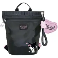 Cerda Hello Kitty Casual Rugtas Zwart 30,4 x 33 x 12 cm