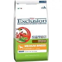 Exclusion 2 x grootverpakking - Adult Medium met Kip Droog Hondenvoer