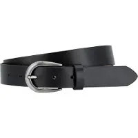 Lindenmann dames leren riem - zwart