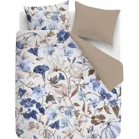 Beddinghouse Dekbedovertrek Louise Blue Katoen-260 x 200 / 220 cm | Extra Breed