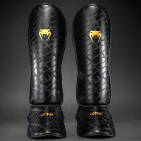 Venum Contender 1.5 XT 3D Scheenbeschermers – Zwart Goud – Kickboksen & Muay Thai - L