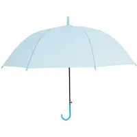 Little Angel Elegante Pastel Blauwe Lange Paraplu met J-Handvat