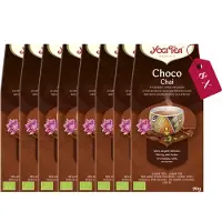 Yogi tea - Losse Thee - Choco Chai Voordeelverpakking - Biologische Kruidenthee met Cacao en Specerijen - 8 Pakjes