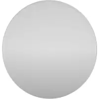 Basic Line Circolo Spiegel Rond - 120x120 - Mat Wit - Glas - Rond - Spiegels, Badkamerspiegels - 8718835668242