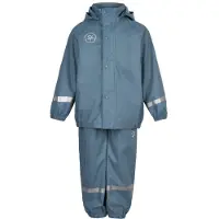 Color Kids Regenkleding m. Bretellen - PU - Kapiteins Blue - - 8 jaar (128) - Regenkleding