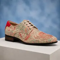 Lureaux Desert Lotus - - Nette Kleurrijke Schoenen Met - Of Zonder - Print - Heren