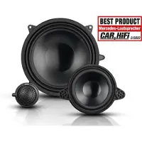 Emphaser EM-MBF3 - Autospeakers - Pasklare speakers Mercedes Sprinter W907 vanaf 2019 - 2 weg composet met centerspeaker - Custom Fit speakers - Audio Upgrade