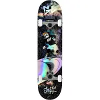 Enuff Skully Skateboard - Hologram Compleet - Zwart - - OneSize - Skateboards