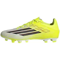 Adidas Unisex F50 Club voetbalschoenen voor harde grond/veelzijdig terrein, in de kleuren Team Solar Yellow