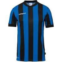 Uhlsport Retro gestreept shirt, korte mouwen