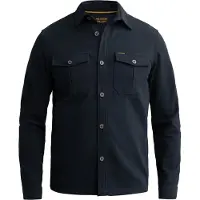 PME Legend overshirt donkerblauw met borstzak