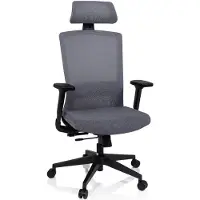 Hjh OFFICE CAPTIVO - Professionele bureaustoel Grijs