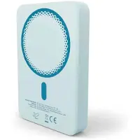Energy Sistem Magnetische Powerbank 10000 mAh, 10000 mAh, Power Delivery, Draadloos opladen, Blauw