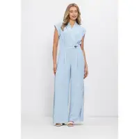 Caroline Biss Dames Jumpsuits 1505 - Lichtblauw - Maat 38