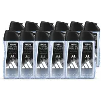 Adidas 12 x – Douchegel 3-in-1 – Dynamic Pulse – 250 ml - Voordeelverpakking - 12 stuks