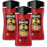 Axe 3 x – Douchegel 3-in-1 – Sunset Fresh – 250 ml - Voordeelverpakking - 3 stuks
