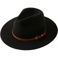 Emilie collection - hoed - zwart - fedora - klassiek