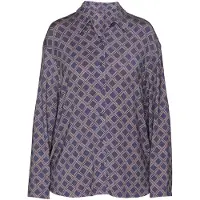 JOOP! Slaapshirt donkerbeige / lila