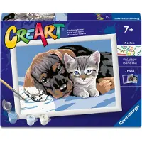 Ravensburger schilderen op nummer Two friends |