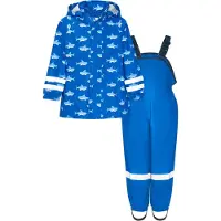 Playshoes Functioneel pak 'Hai' blauw