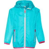 Playshoes 408700_15_176, Regenjas, Uni, Kinderen, 2 zakken, Polyester, Turquoise