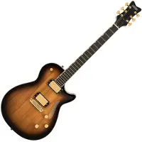 Gretsch LTD Electromatic Black Limba Jet Ebo Sunburst
